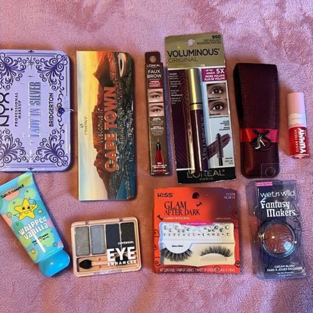 New Makeup Bundle NYX L'Oreal Essence Covergirl Wet n Wild Kiss